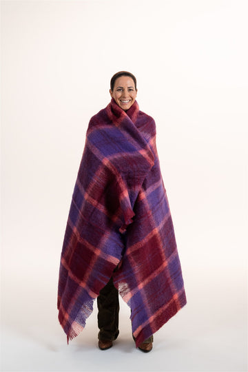 Limited Edition No.1 Mohair Throw - The Glamorous Goat